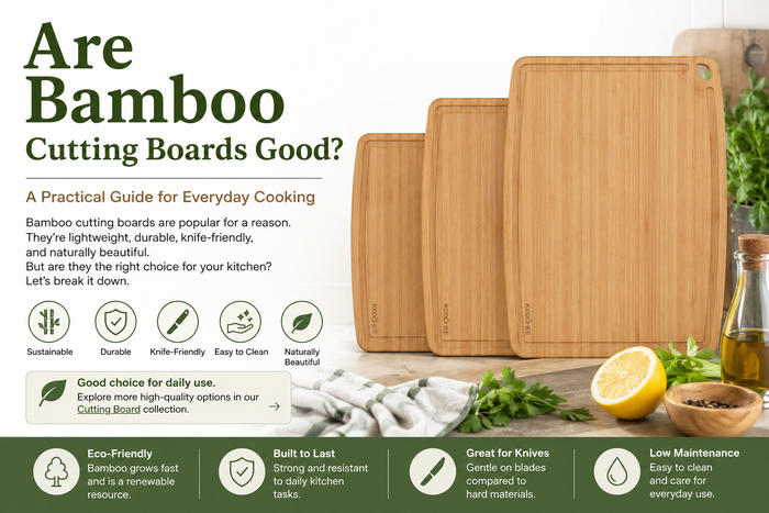 are bamboo cutting boards good with bamboo cutting board set for everyday cooking