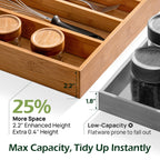 8 Slot Silverware Organizer
