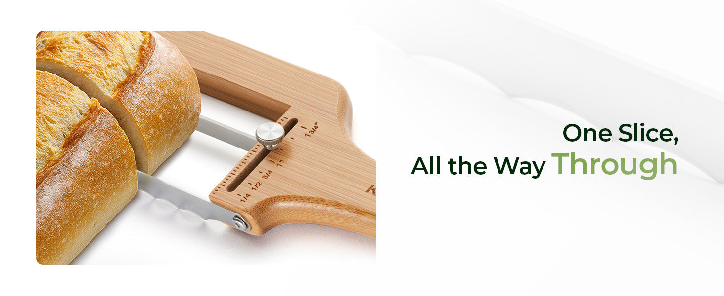 Adjustable Bread Slicer for Homemade Bread