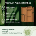 10 Piece Bamboo Drawer Organizer Set