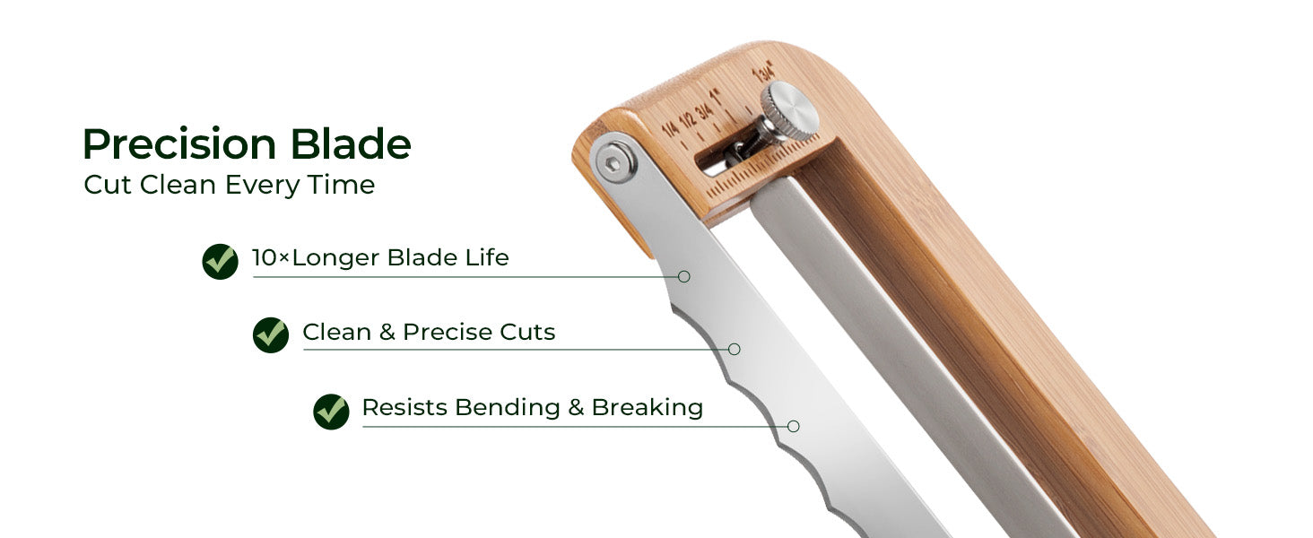 Adjustable Bread Slicer for Homemade Bread