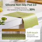 Silicone Non-Slip Mat for Cutting board (Green)