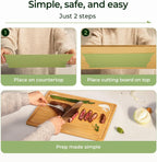Silicone Non-Slip Mat for Cutting board (Green)