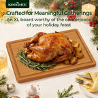 Extra Large Carbonized Bamboo Cutting Board