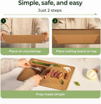 Silicone Non-Slip Mat for Cutting board (Brown)