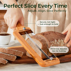 Adjustable Bread Slicer for Homemade Bread
