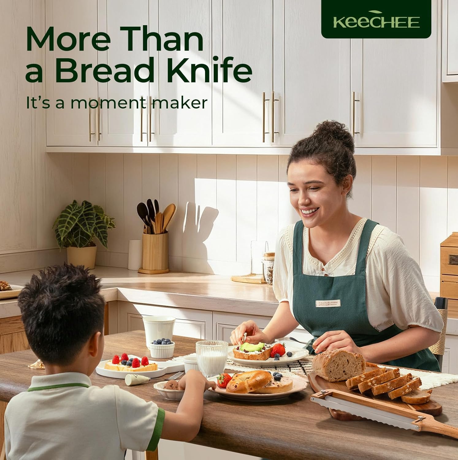 Adjustable Bread Slicer for Homemade Bread