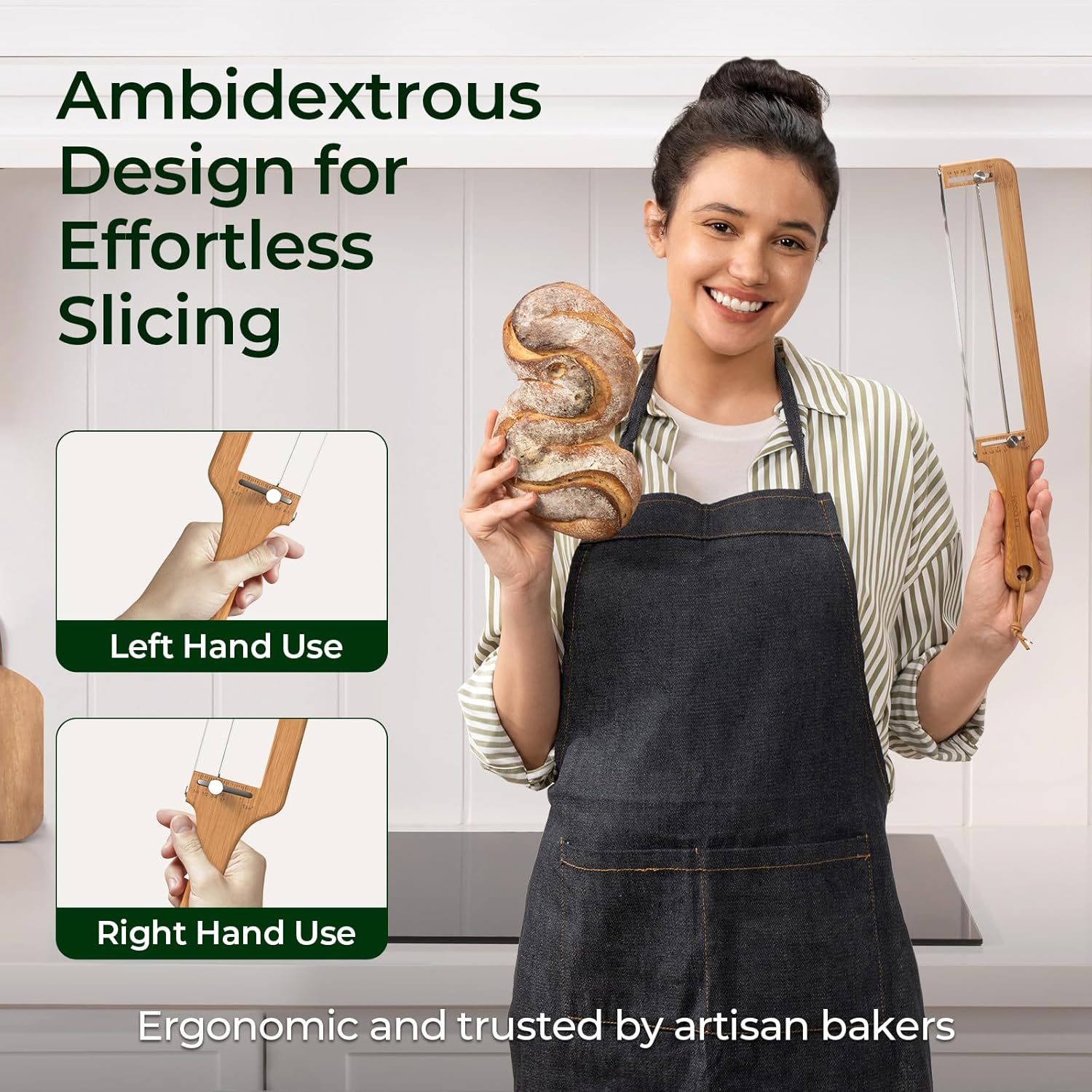 Adjustable Bread Slicer for Homemade Bread
