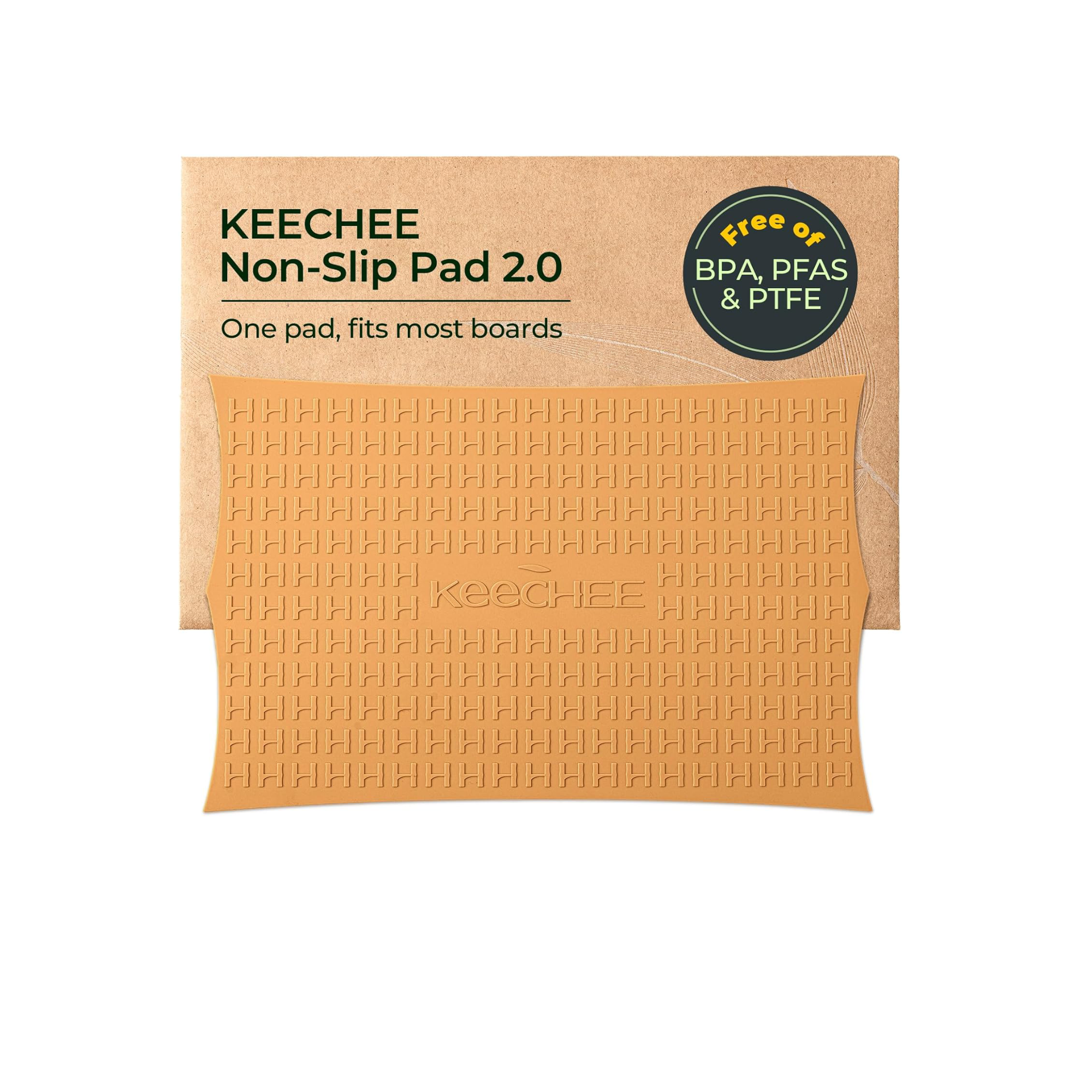 Silicone Non-Slip Mat for Cutting board (Brown) Secondary image