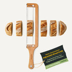 Sleek adjustable bread slicer design with compact and practical structure