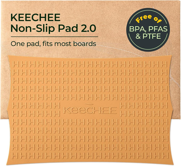 Silicone Non-Slip Mat for Cutting board (Brown)