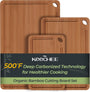 3 Piece Carbonized Bamboo Cutting Board