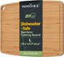 Dishwasher Safe Bamboo Cutting Board with Juice Groove